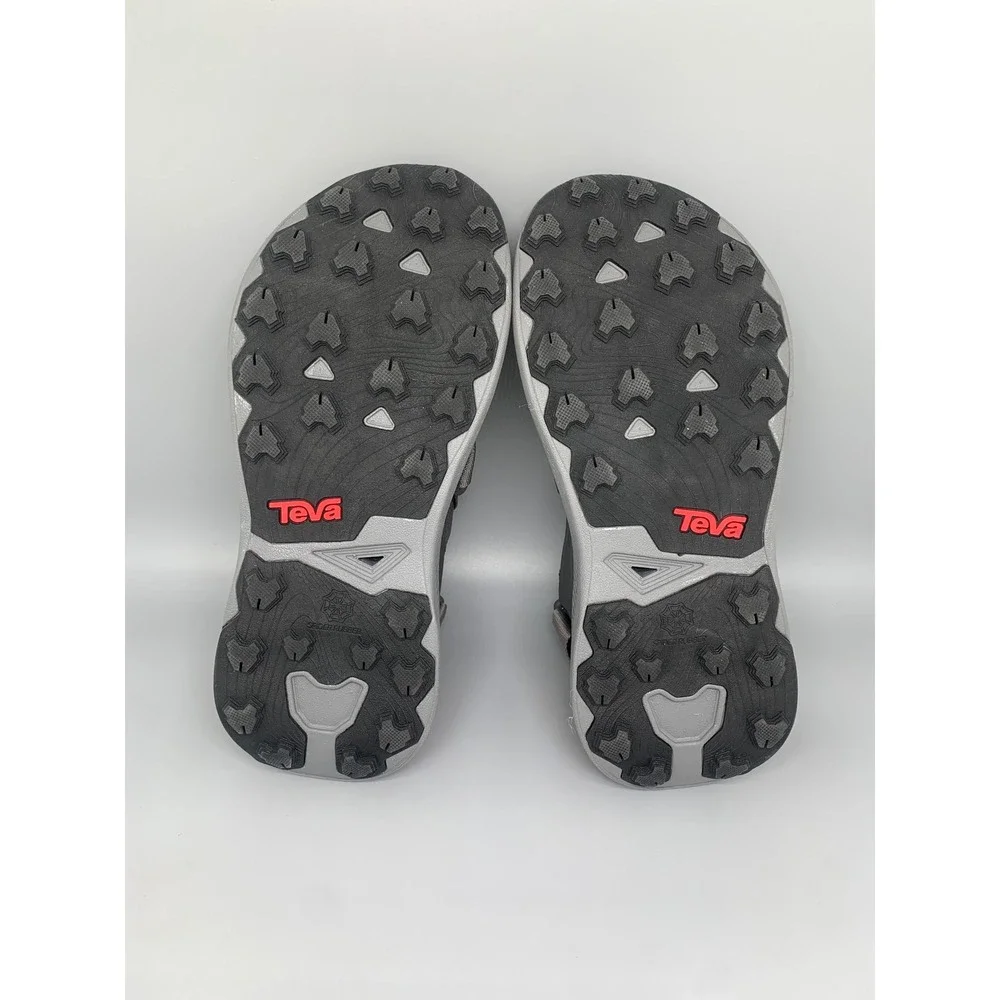 Teva Aventrail Trail Running Sandals Gray Red 1156150 Men's Sz 9 EU 42 NEW
